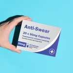 Anti-Swear Funny Pill Box Prank Gifts for Him Her Friend