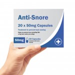 Funny Anti-Snore Pill Box Gag Gifts for Women Men Prank Gifts