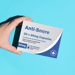 Funny Anti-Snore Pill Box Gag Gifts for Women Men Prank Gifts