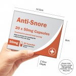 Anti-Snore Funny Pill Box Gag Gifts for Women Men Prank Gifts