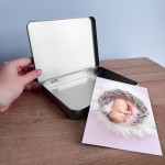 First 1st Birthday Baby Personalised Photo Box Tin Birthday Gift