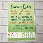 Garden Signs and Plaques for Outside Welcome Sign Shed Sign