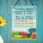 Garden Sign Funny Beautiful Sign For Garden Summerhouse Yard