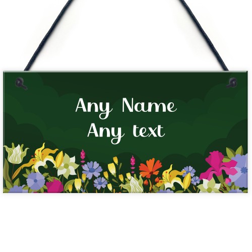 Personalised Garden Signs and Plaques for Outside Garden Signs