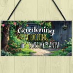 Garden Signs For Outdoor FUNNY GARDEN PLAQUE Summerhouse Sign