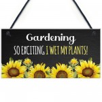 Garden Signs Funny Hanging Wall Door Plaque Funny Gift