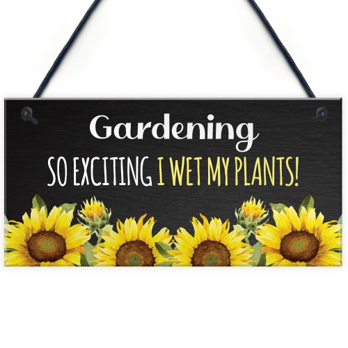 Garden Signs Funny Hanging Wall Door Plaque Funny Gift