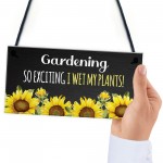 Garden Signs Funny Hanging Wall Door Plaque Funny Gift