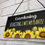 Garden Signs Funny Hanging Wall Door Plaque Funny Gift