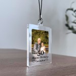 40th 50th 60th Birthday Gift For Grandad Birthday Gifts Keyring