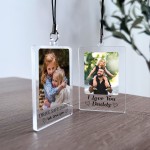 PERSONALISED Birthday Gifts For Her Daddy Dad Keyring