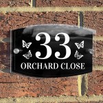 Personalised House Signs Plaques Door Numbers 1 - 9999 Custom 