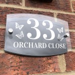 Personalised House Signs Plaques Door Numbers 1 - 9999 Custom 