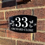 Personalised House Signs Plaques Door Numbers 1 - 9999 Custom 