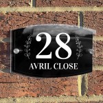 House Number Plaques Door Numbers Personalised Acrylic Door Sign