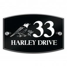 Contemporary House Sign Plaque Door Number Home Address