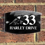 Contemporary House Sign Plaque Door Number Home Address