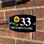 Contemporary House Sign Door Signs Door Number Plaque