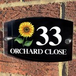 Contemporary House Sign Door Signs Door Number Plaque