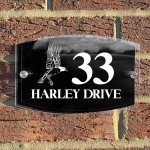 Personalised House Sign Door Number Plaque Custom Door Sign
