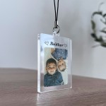 Brother Keyring Gifts Personalised Photo Birthday Christmas Gift