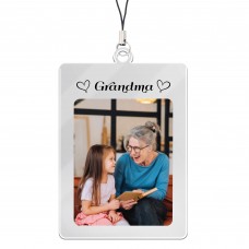 Grandma Keyring Gifts Personalised Grandparent Photo Keychain