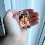Mum Keyring Gifts Personalised Photo Birthday Gift for Mum