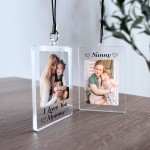 Nanny Keyring Gifts Personalised Custom Photo Acrylic Keychain