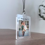 Special Gift For Step Dad Personalised Keyring For Step Dad