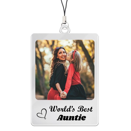 PERSONALISED Gift For Her Birthday Gift For Auntie Photo Keyring