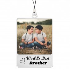 Personalised BROTHER KEYRING Gift For Brother Birthday Christmas