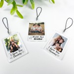 Personalised BROTHER KEYRING Gift For Brother Birthday Christmas