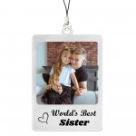Best Sister Keyring Gifts Personalised Keyring Gift For Sister