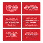 Coupon Book Gift For Girlfriend Couple Games Cards Love Coupons