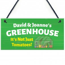 Personalised Greenhouse Signs Garden Signs For Outside