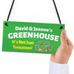 Personalised Greenhouse Signs Garden Signs For Outside