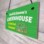 Personalised Greenhouse Signs Garden Signs For Outside