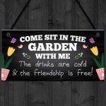 Garden Signs and Plaques for Outside Garden Sign Friendship Sign