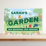 Personalised Hanging Garden Sign For Outdoor Summer House Sign