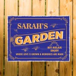 Any Name Garden Signs Personalised Garden Sign For Outdoor