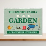 Personalised Hanging Plaque Welcome Sign Garden Signs Home Decor