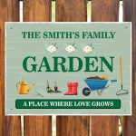 Personalised Hanging Plaque Welcome Sign Garden Signs Home Decor