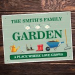 Personalised Hanging Plaque Welcome Sign Garden Signs Home Decor