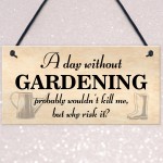 Garden Signs For Gardener Hanging Wall Door Sign Shed Sign