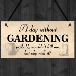 Garden Signs For Gardener Hanging Wall Door Sign Shed Sign