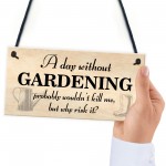 Garden Signs For Gardener Hanging Wall Door Sign Shed Sign