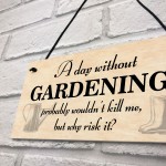 Garden Signs For Gardener Hanging Wall Door Sign Shed Sign