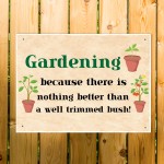 FUNNY Garden Sign For Outdoor Hanging Wall Door Sign Shed Sign