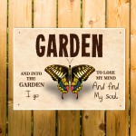 Novelty Garden Signs And Plaques Hanging Sign For Garden Outdoor