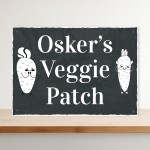 PERSONALISED Veggie Patch Sign For Garden Vegetable Patch Sign
